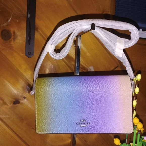 Coach Rainbow Ombre Crossbody Bag RARE‼️